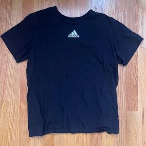 Adidas Black Logo Tee